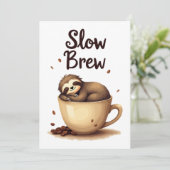 slowbrew koffiesleuf kaart (Staand voorkant)