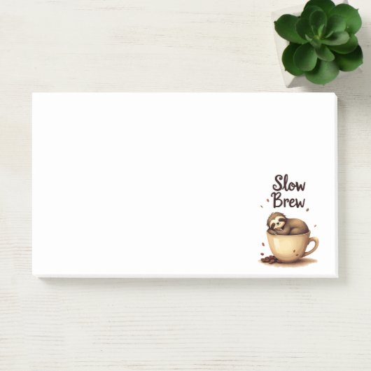 slowbrew koffiesleuf post-it® notes (Kantoor)
