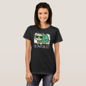 Slowcialist Turtle   Tortoise Marine Biology T-shirt (Voorkant volledig)