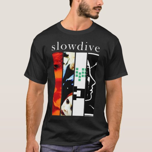 Slowdive - Discografie T-shirt (Voorkant)