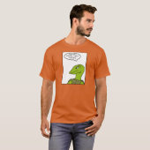 Slowpoke Turtle T-Shirt (witte achtergrond) (Voorkant volledig)