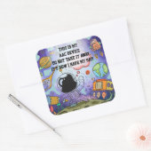 SLP AAC Aids - ALERT Stickers voor apparaten - Spa (Envelop)