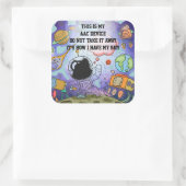 SLP AAC Aids - ALERT Stickers voor apparaten - Spa (Tas)