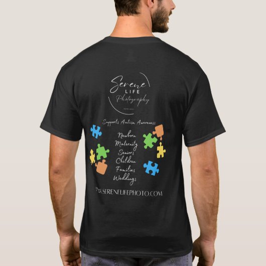 SLP Autism Awareness  T-shirt (Achterkant)