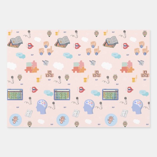 SLP Cadeauverpakking Inpakpapier Vel (Voorkant 3)