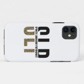 SLP-cheetah-afdrukcadeau Spraaktaalpatholoog Case-Mate iPhone Case (Achterkant (horizontaal))