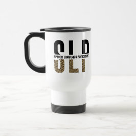 SLP-cheetah-afdrukcadeau Spraaktaalpatholoog Reisbeker