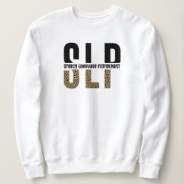 SLP-cheetah-afdrukcadeau Spraaktaalpatholoog Trui