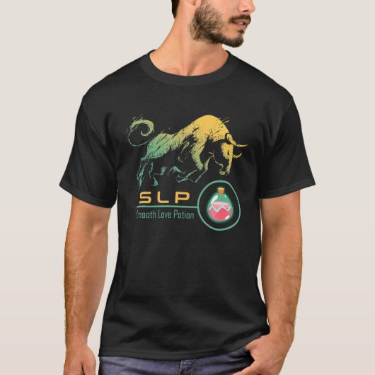 SLP Crypto BULLRUN HODL Potion Of Love SLP Coin NF T-shirt (Voorkant)