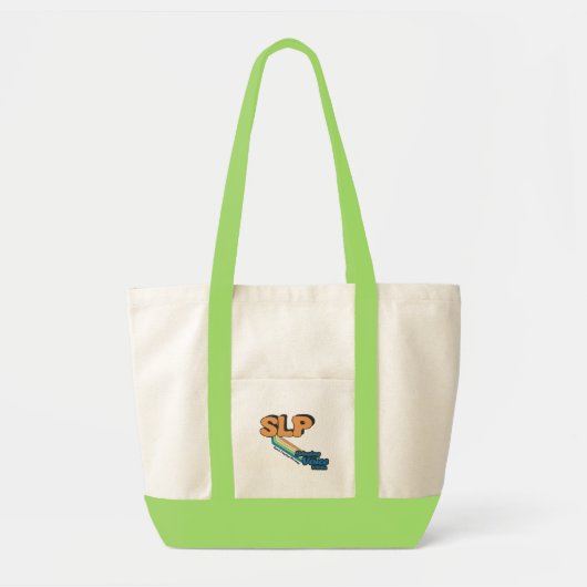 SLP die uit de Stem binnen komt Tote Bag (Voorkant)