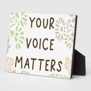 SLP Fun Kantoor Decor; Tabletop Plaque Fotoplaat
