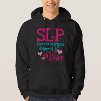 SLP Iedereen Verdient Een Stem Hoodie