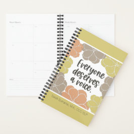 SLP! Kute, aangepaste dagelijkse planner