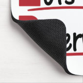 SLP lijdt onder veel papierwerkspraaktherapie Muismat (Hoek)