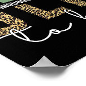 SLP om te worden - Toekomsttaal Patholoog cadeau Poster (Hoek)