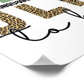 SLP om te worden - Toekomsttaal Patholoog cadeau Poster (Hoek)