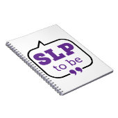 SLP om toekomstige spraaktaalpatholoog te worden Notitieboek (Rechterzijde)