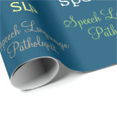 SLP (Speech language pathologist)-inpakpapier Cadeaupapier (Rol Hoek)