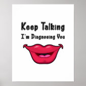 Slp Speech Language Pathology Gifts Poster (Voorkant)