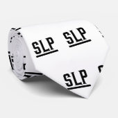 Slp Speech Language Pathology Stropdas (Opgerold)