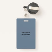 SLP Speech Language Patholoog Badge (Achterkant met intrekbare)