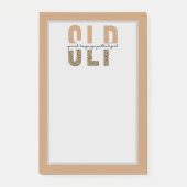 SLP Speech Language Patholoog Cheetah Post-it® Notes (Voorkant)