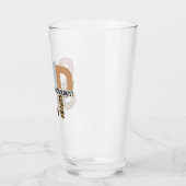 SLP Speech Patholoog Leopard Print Typografie Glas (Links)
