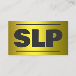 SLP Speech Specialist Visitekaartje