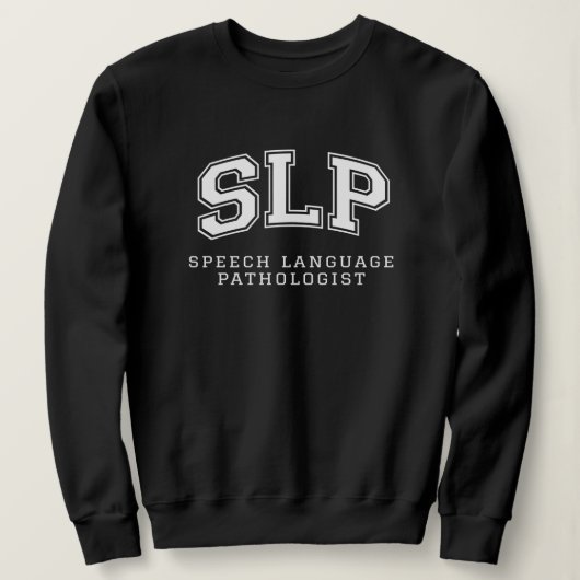 SLP Spraak-taalpatholoog afstudeert Trui (Design voorkant)