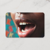 SLP-spraaktaal scanbaar Visitekaartje (Voorkant)