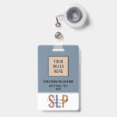 SLP Spraaktaalpatholoog Badge (Voorzijde met uittrekbare clip)