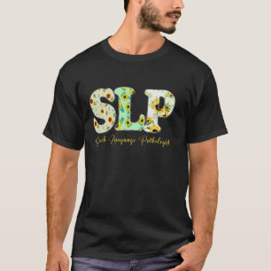 SLP Spraaktaalpatholoog Logopedie Zon T-shirt