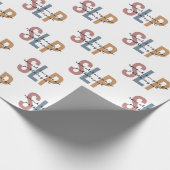 SLP-spraaktaalpatholoog Retro Cadeaupapier (Hoek)