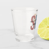 SLP-spraaktaalpatholoog Retro Shot Glas (Links)