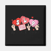 Slp Valentine's Day Speech Language Pathologist St Magneet (Voorkant)