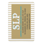 SLP Visitekaartje magneet (Verticaal)