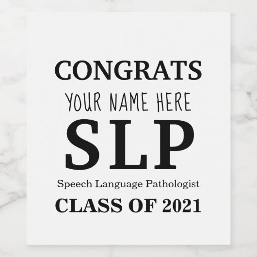  SLP Wijnflesetiketten Wijn Etiket (Enkel label)