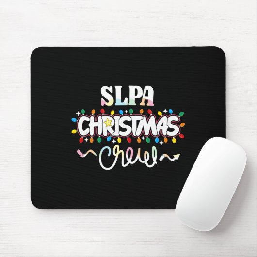 Slpa Christmas Crew Speech Pathology Istant Xma  Muismat (Met muis)