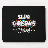 Slpa Christmas Crew Speech Pathology Istant Xma  Muismat (Voorkant)