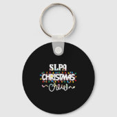 Slpa Christmas Crew Speech Pathology Istant Xma Sleutelhanger (Voorkant)