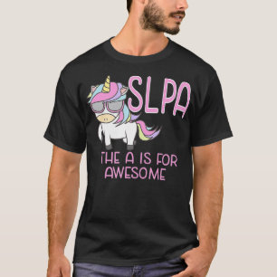 SLPA Eenhoorn voor Spraaktaal Patholoog Assis T-shirt
