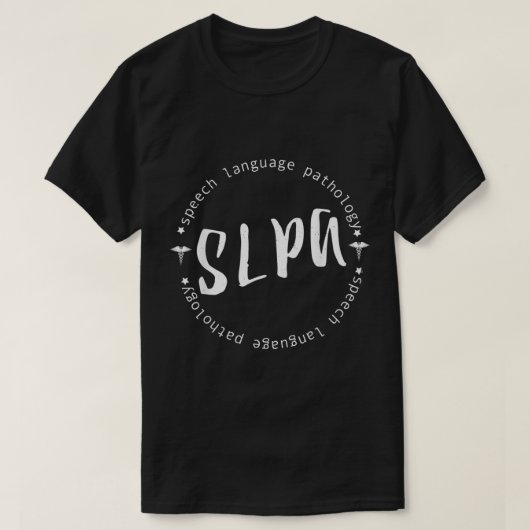 SLPA Shirt Speech Language Pathology Assistant GIF (Design voorkant)