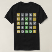 SLPAs Word Fan Shirt (Design voorkant)