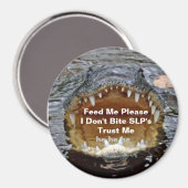 SLP's Alligators bijten me niet Magneet (Voorkant / Achterkant)