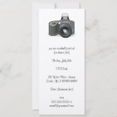 SLR-camera Kaart (Voorkant)