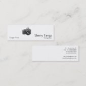 SLR-camera Mini Visitekaartje (Voorkant / Achterkant)