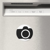 SLR Camera pictogram Magneet (Insitu (Vaatwasser))