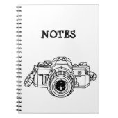  SLR-T-shirt van 35 mm Notitieboek (Voorkant)