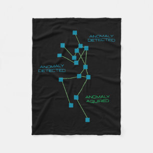 SLS Ghost Hunting Paranormal Investigation Ghost H Fleece Deken