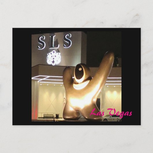 SLS Las Vegas Briefkaart (Voorkant)